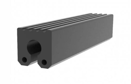 Keyhole fenders ribbed