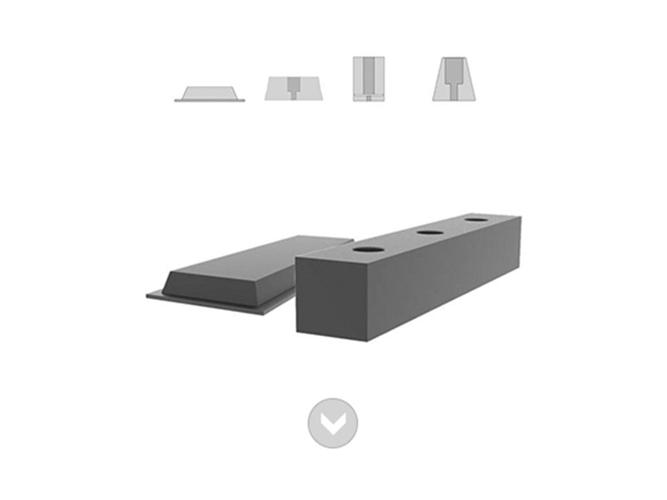 Buffers Riser Block Rubber buffer blocks – FenderTec