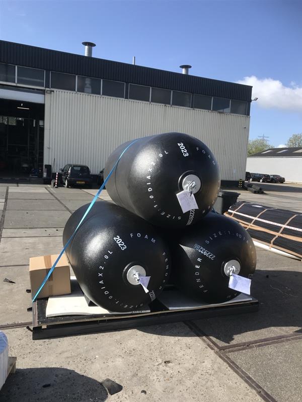 Foam filled fenders PU