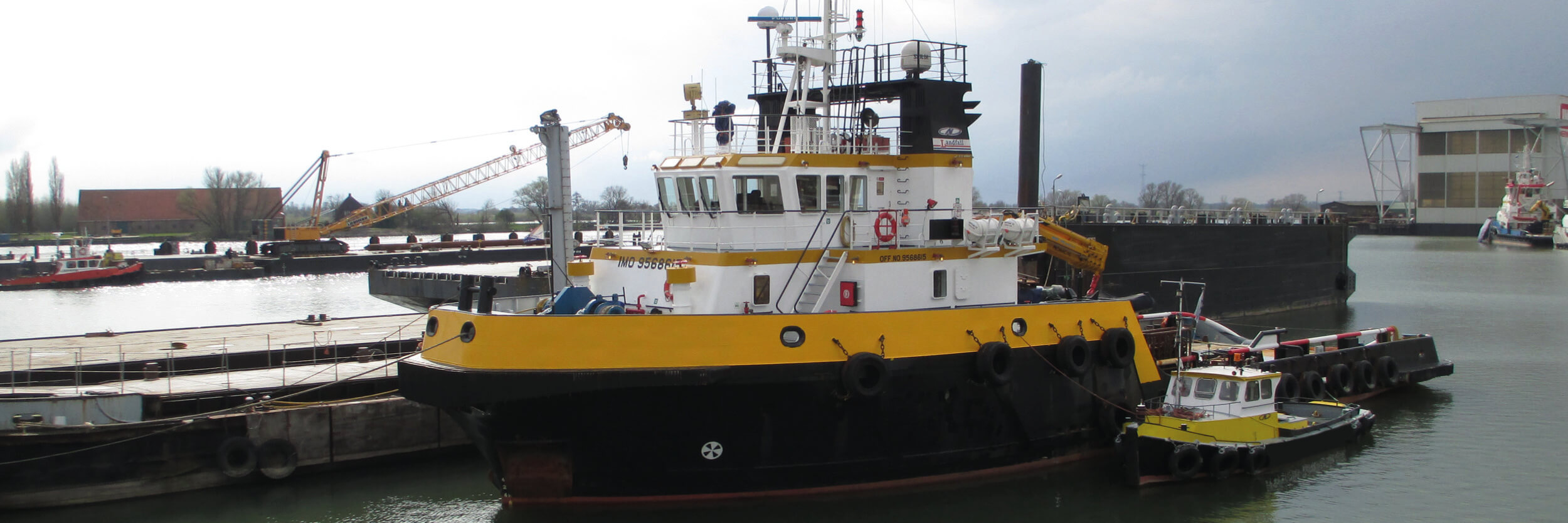 Tugboat and workboat image